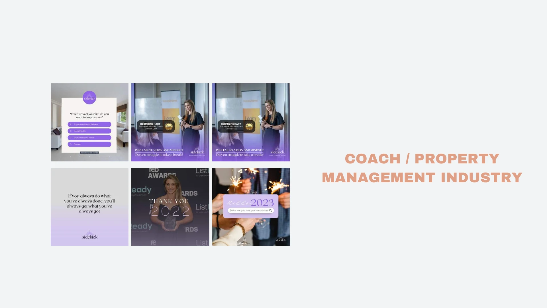 Coach Social Media Creatives